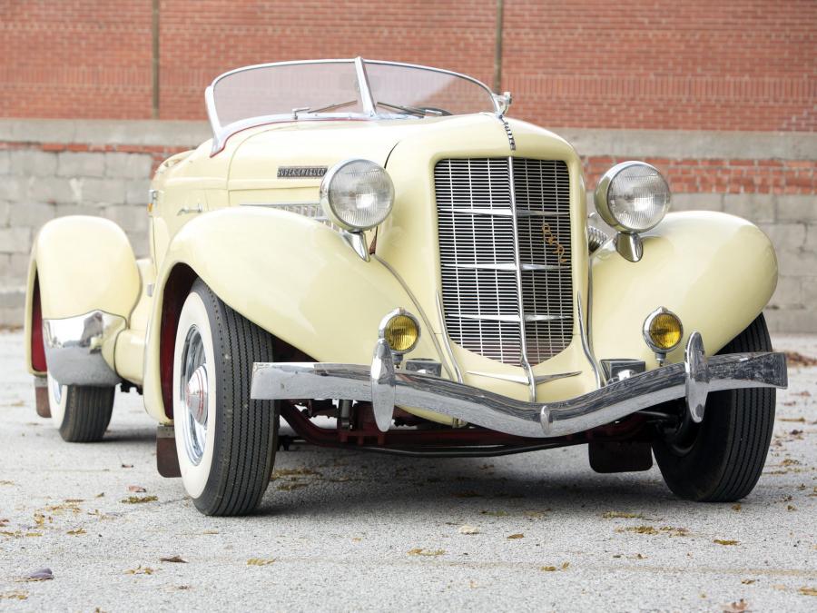  Auburn 852 SC Dual Ratio Speedster 1936 года  (фото 17 из 48)